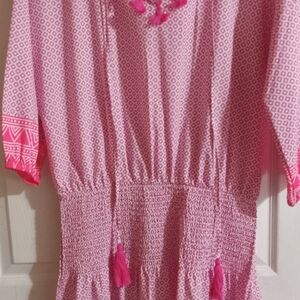 WHOLE CLOSET 130 OR MO!! Pink Patterned Women's Dress